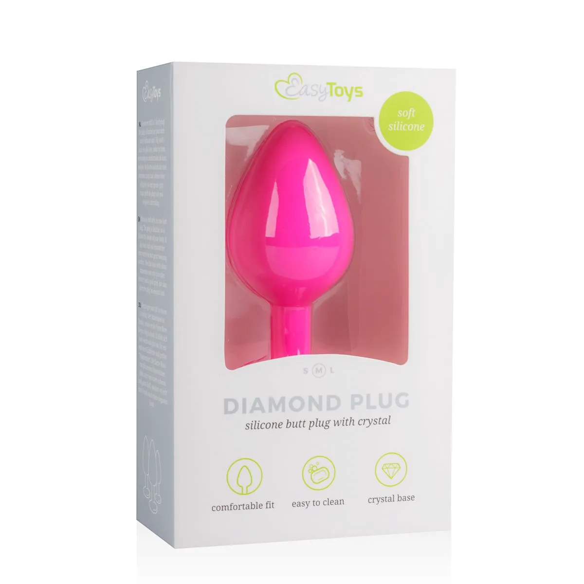 Easytoys Anal Collection - Diamond Plug Medium  (1 stuk) - image 3