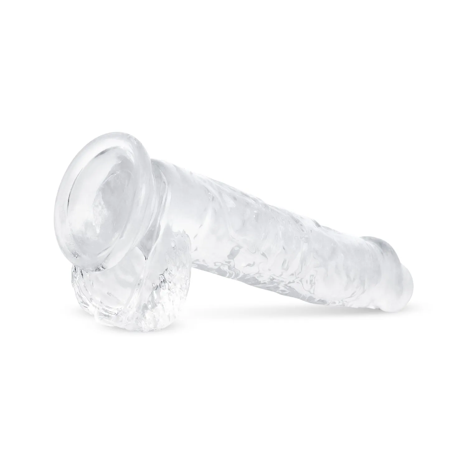 Easytoys Dildo Collection - Jelly Dildo with Balls 13.5 cm Transparant (1 stuk) - image 5