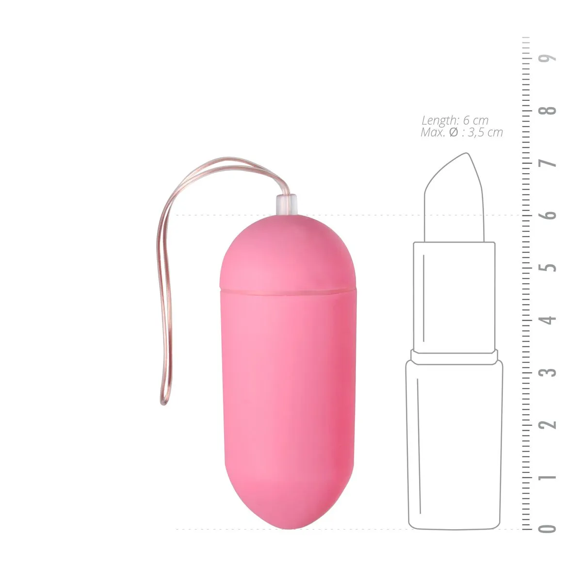 Easytoys Mini Vibe Collection - Vibrating Egg with Remote Control Roze (1 stuk) - image 3