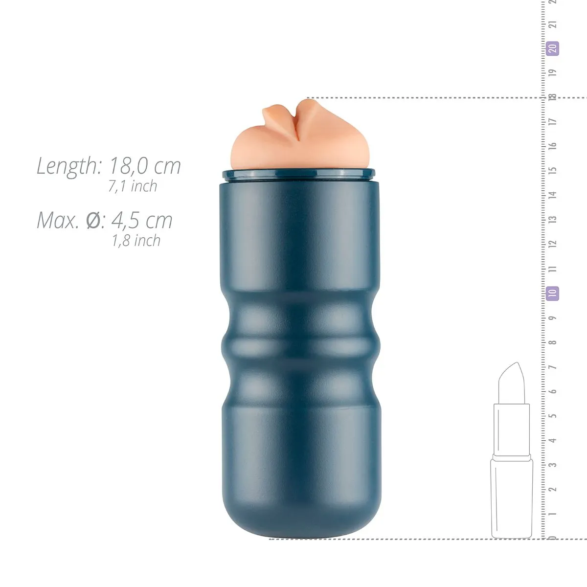 FPPR. - Mouth Masturbator Bruin (1 stuk) - image 6