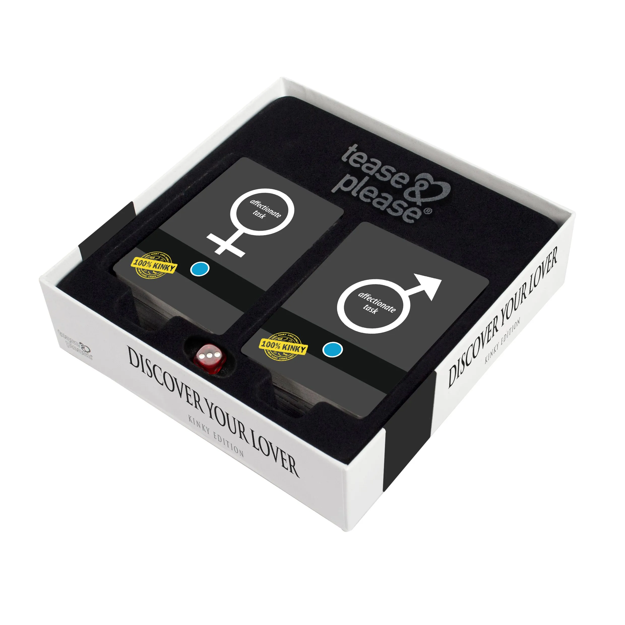 Tease & Please - Discover Your Lover 100% Kinky  Diverse kleuren (1 stuk)