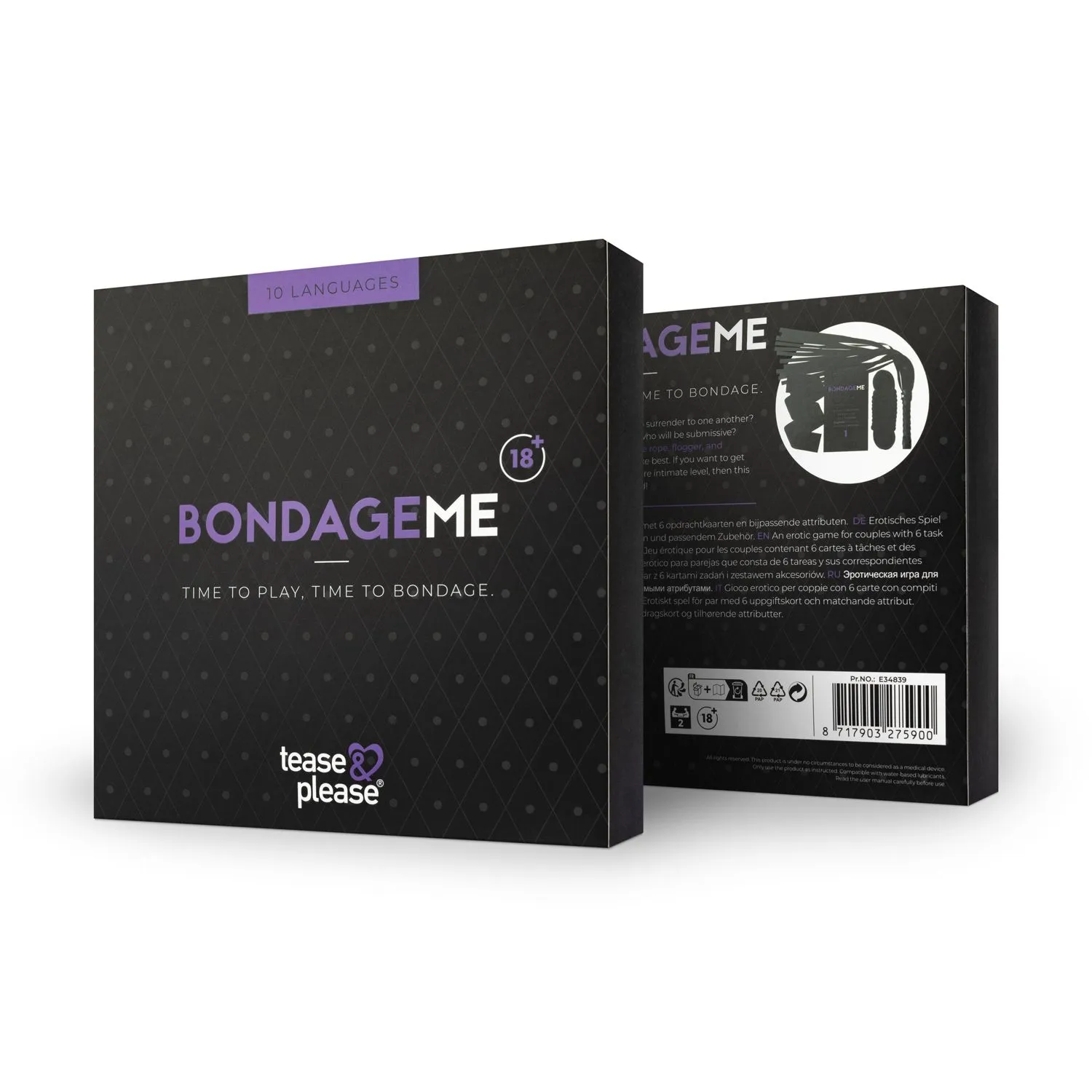 Tease & Please - Time to Play, Time to Bondage   (1 stuk) - image 4