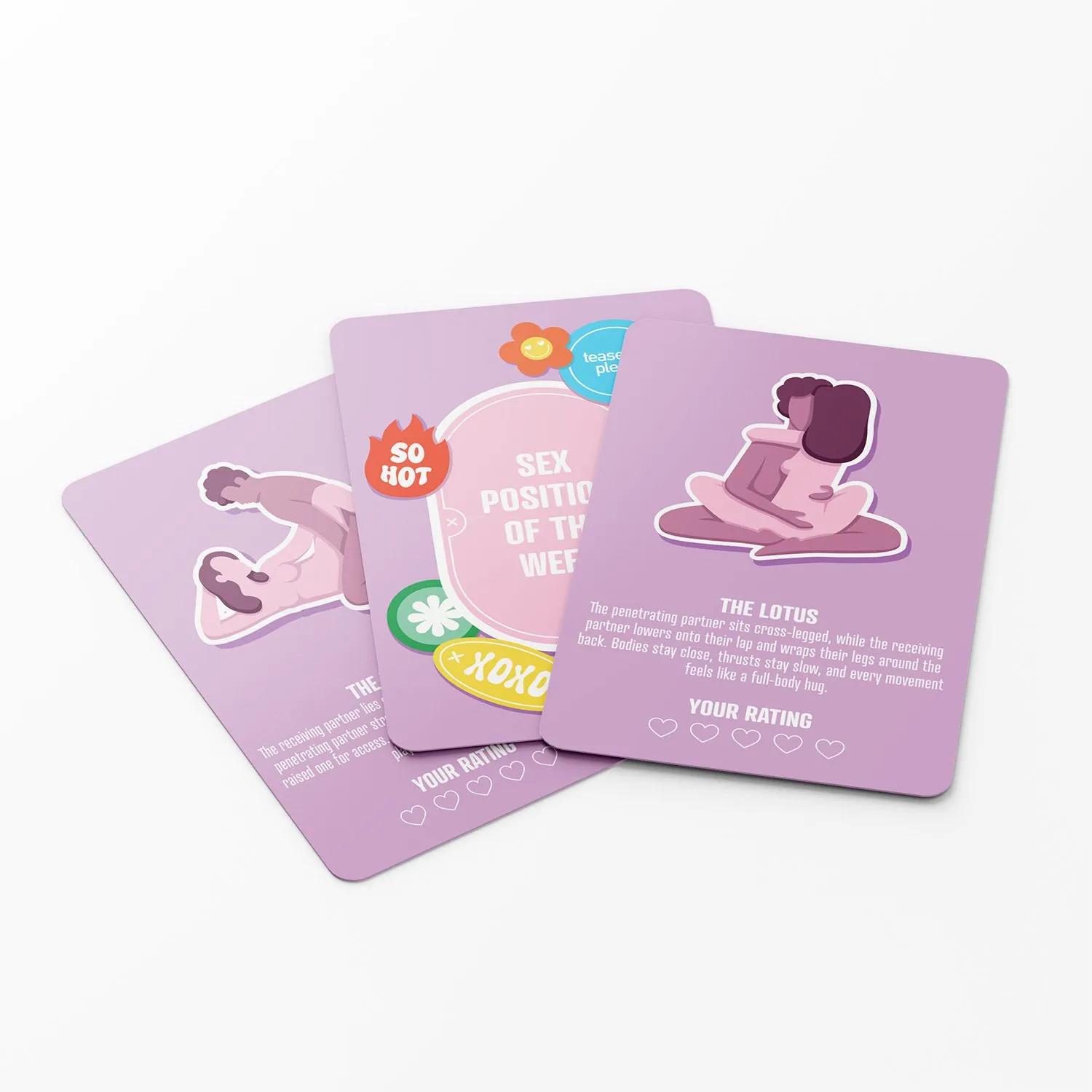 Tease & Please - Sex Position Of The Week Cardgame Roze (1 stuk) - image 2