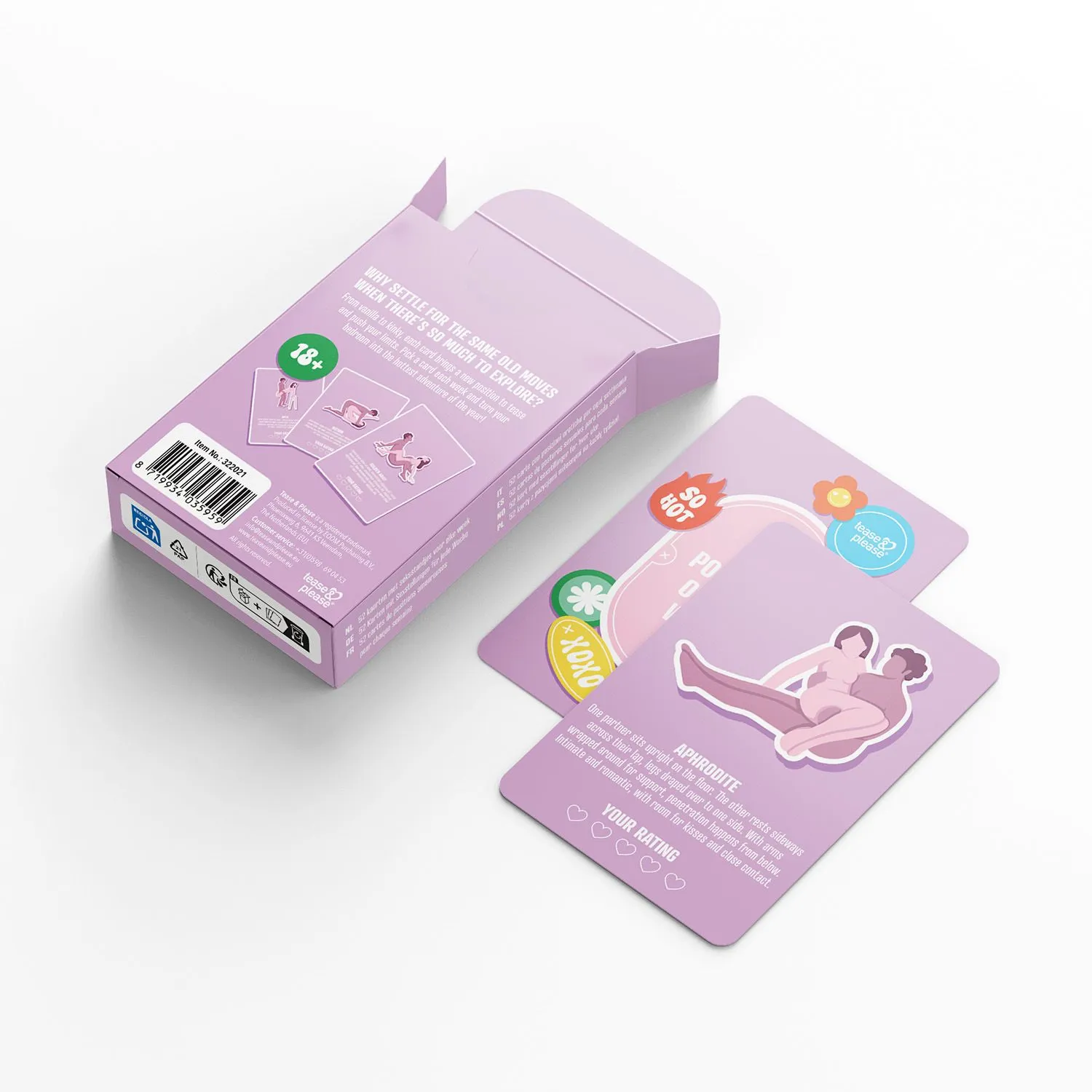 Tease & Please - Sex Position Of The Week Cardgame Roze (1 stuk) - image 5