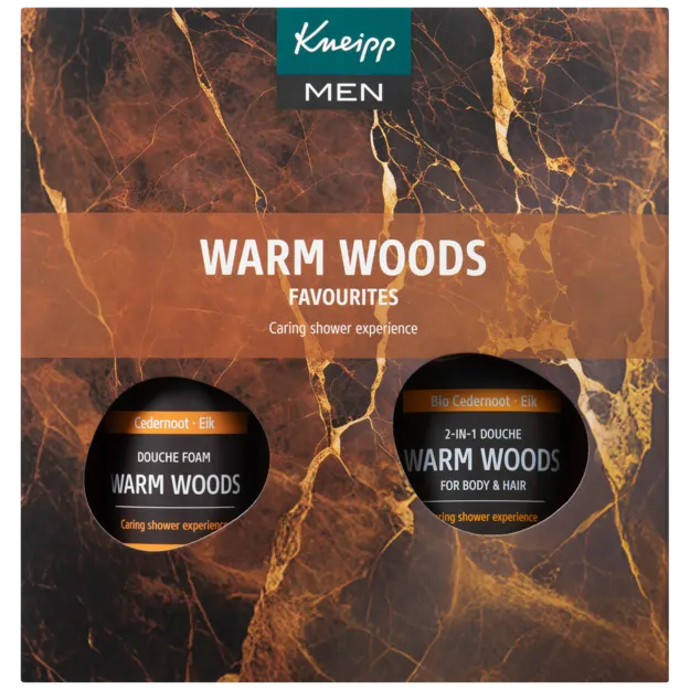 Kneipp Giftset Men Warm Woods Favourites (2 x 200 ml)