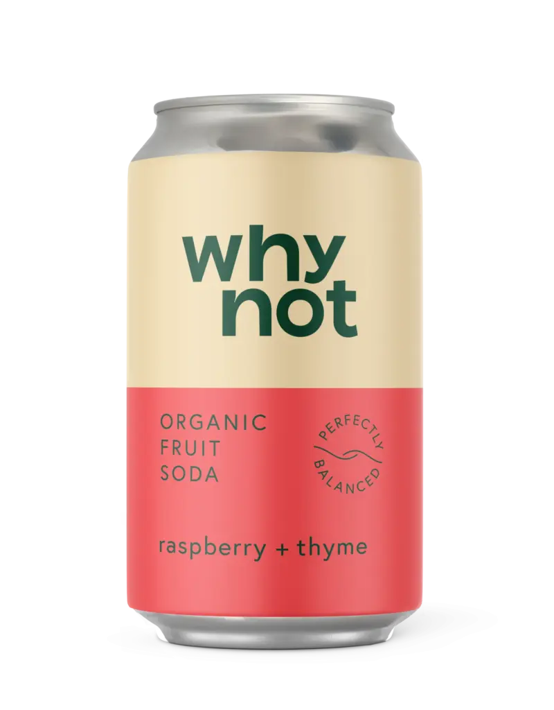 Why Not Raspberry Thyme BIO Blik (330 ml)