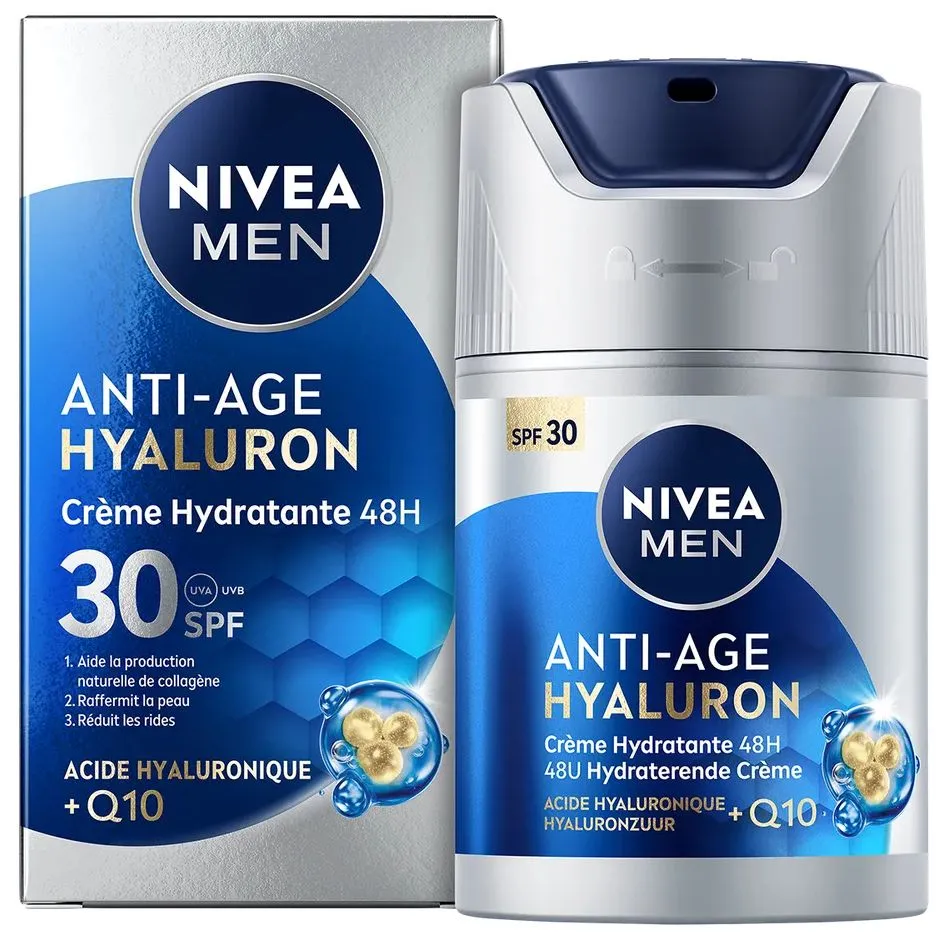 Nivea Men Anti-age Hyaluron 30spf Crème (50 ml)