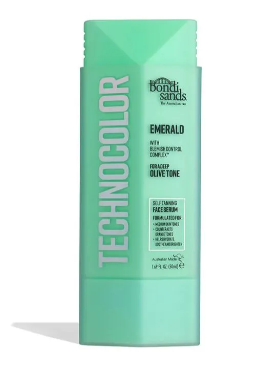 Bondi Sands Technocolor Self Tanning Face Serum Emerald (50 ml)