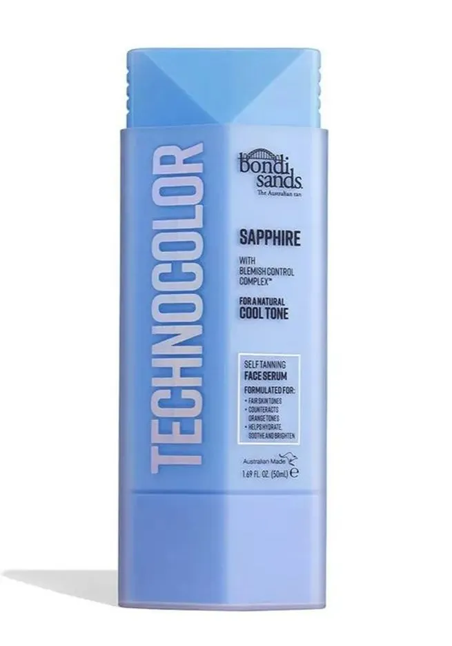 Bondi Sands Technocolor Self Tanning Face Serum Sapphire (50 ml)