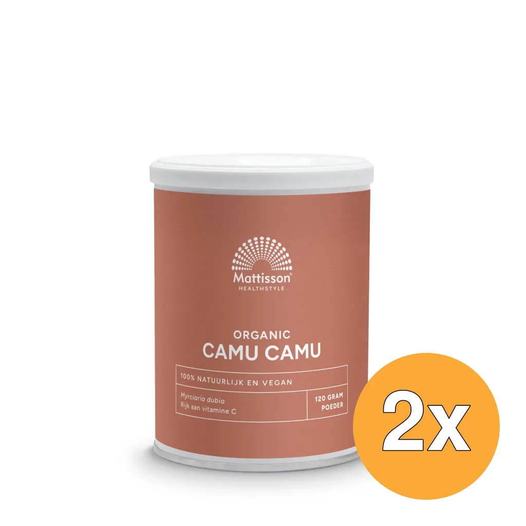 2x Mattisson Camu Camu Poeder Bio (120 gr)