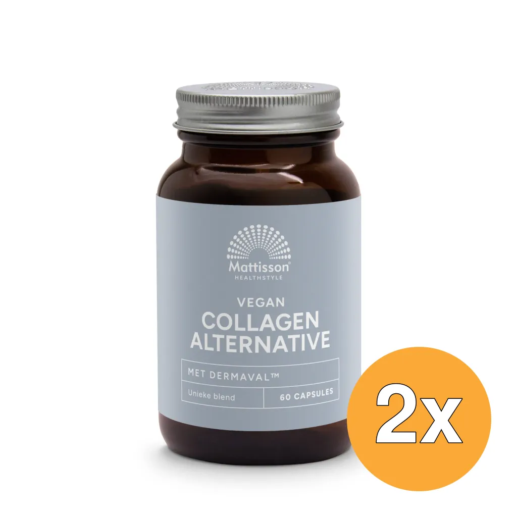 2x Mattisson Collagen Booster - Collageen Dermaval Tm (60 vega capsules)