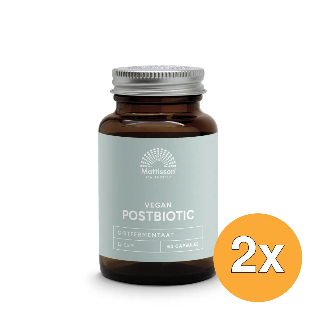 2x Mattisson Vegan Postbiotic (60 capsules)