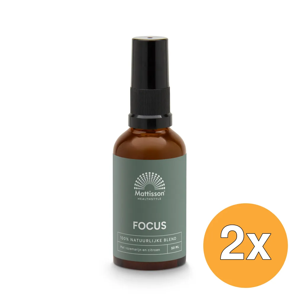 2x Mattisson Focus Roomspray (50 ml)