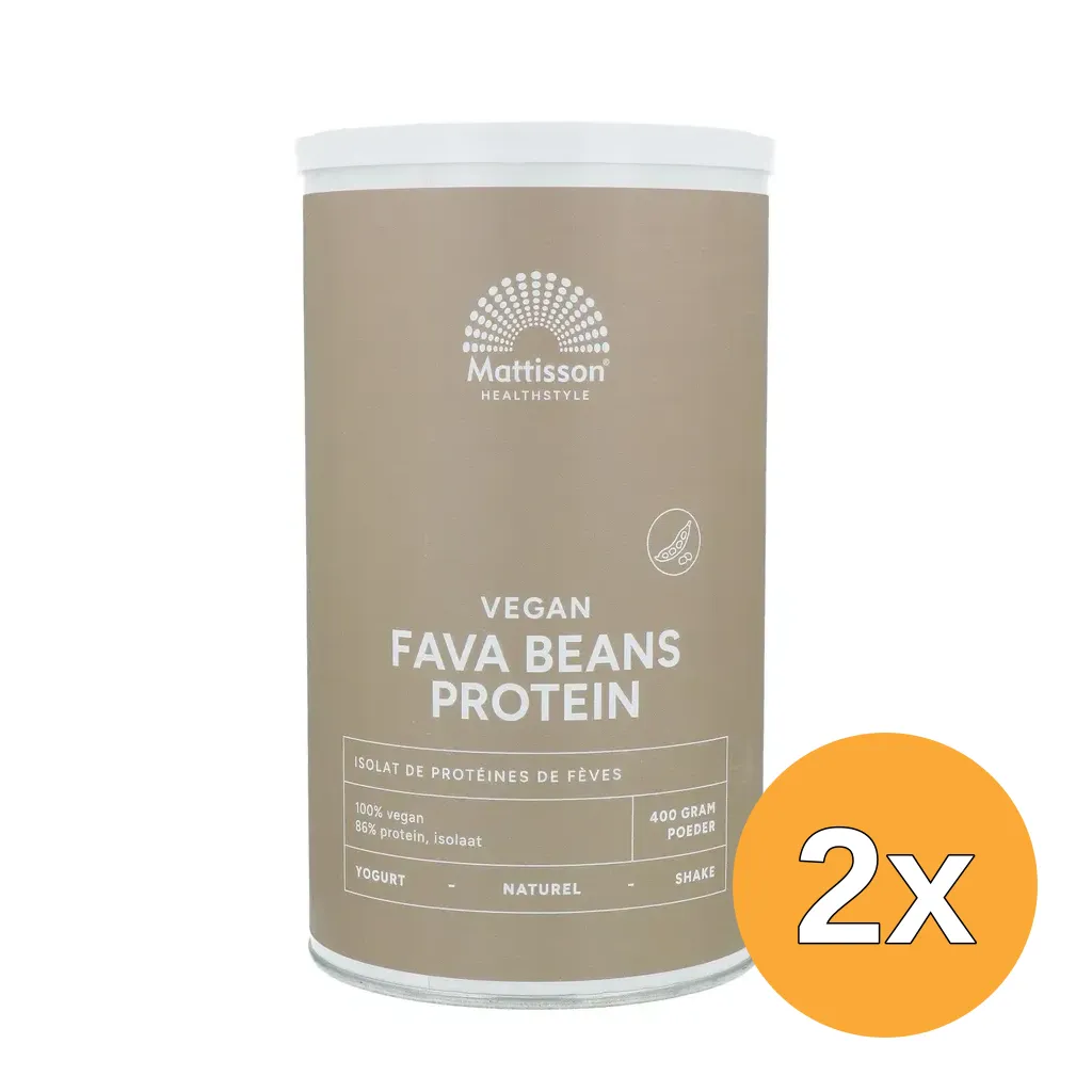 2x Mattisson Fava Beans Protein (400 gr)