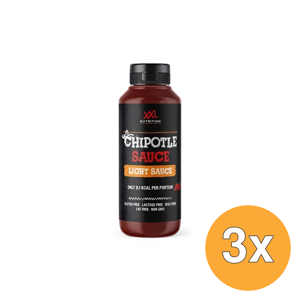 3x XXL Nutrition Light Saus - Chipotle (265 ml)