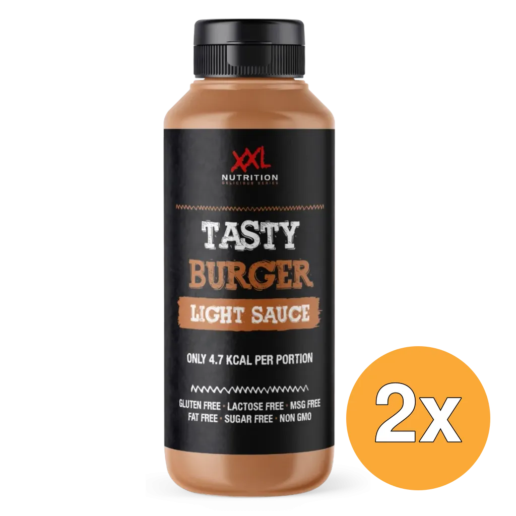 2x XXL Nutrition Light Saus - Tasty Burger Sauce (960 ml)