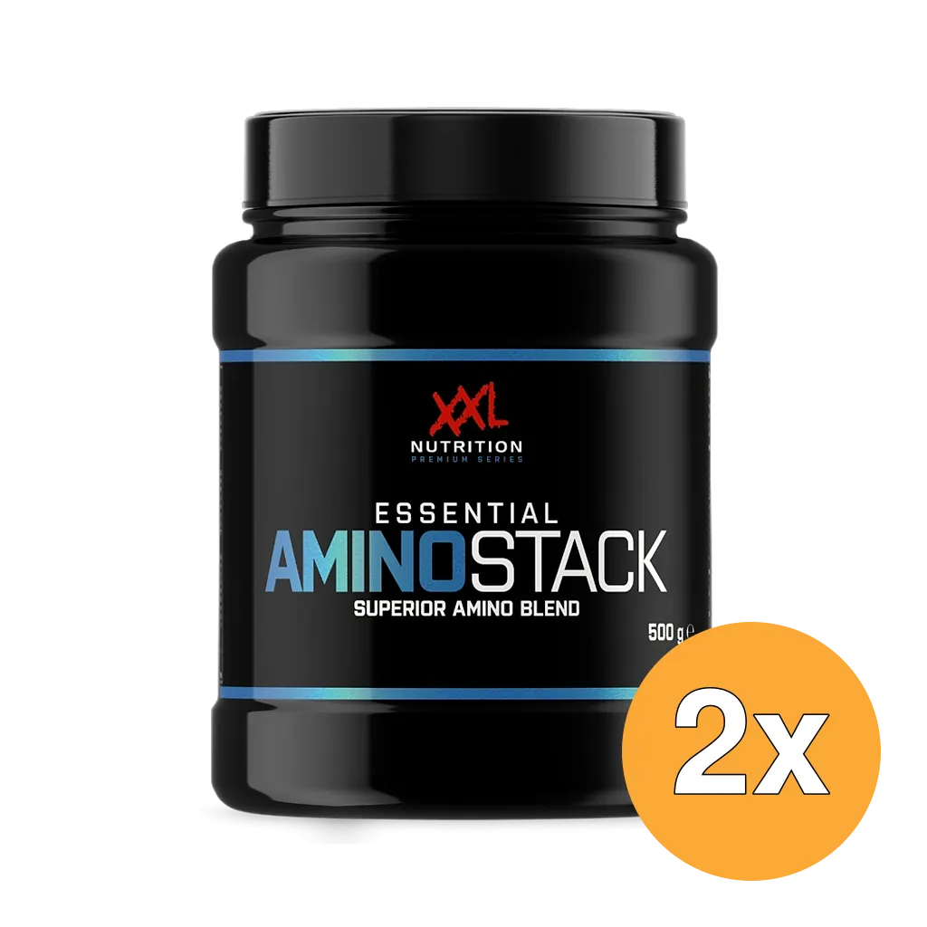 2x XXL Nutrition Essential Amino Stack Unflavored (500 gr)