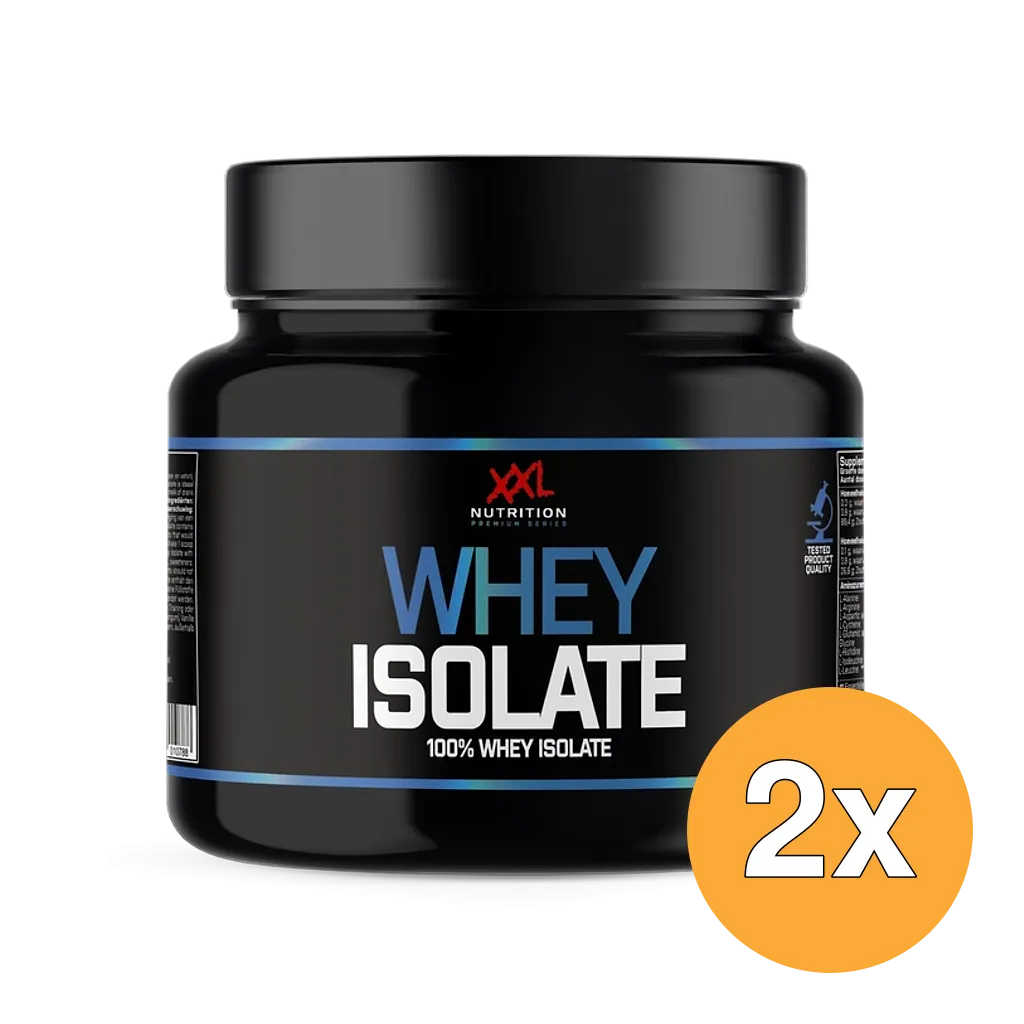 2x XXL Nutrition Whey Isolaat Banaan (450 gr)
