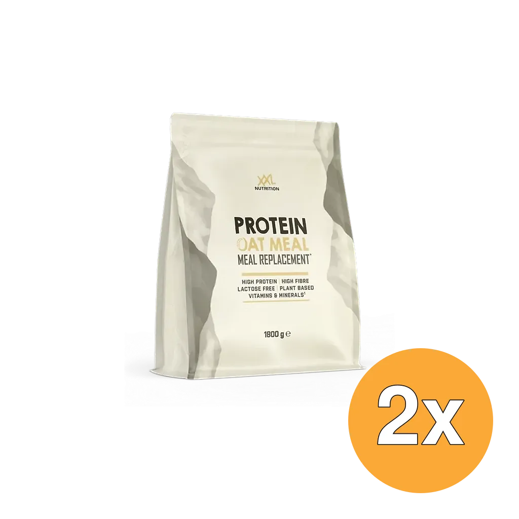 2x XXL Nutrition Protein Oat Meal - Cookies & Cream (1800 gram)