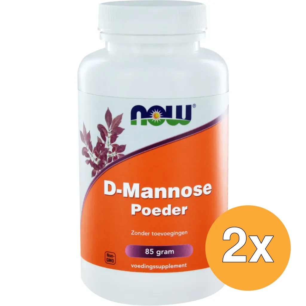 2x Now D-Mannose poeder (85 gr)