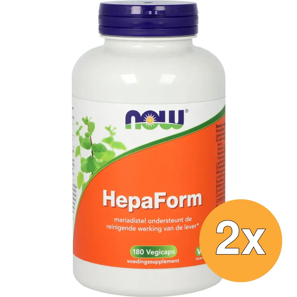 2x Now Hepaform (180 vega capsules)