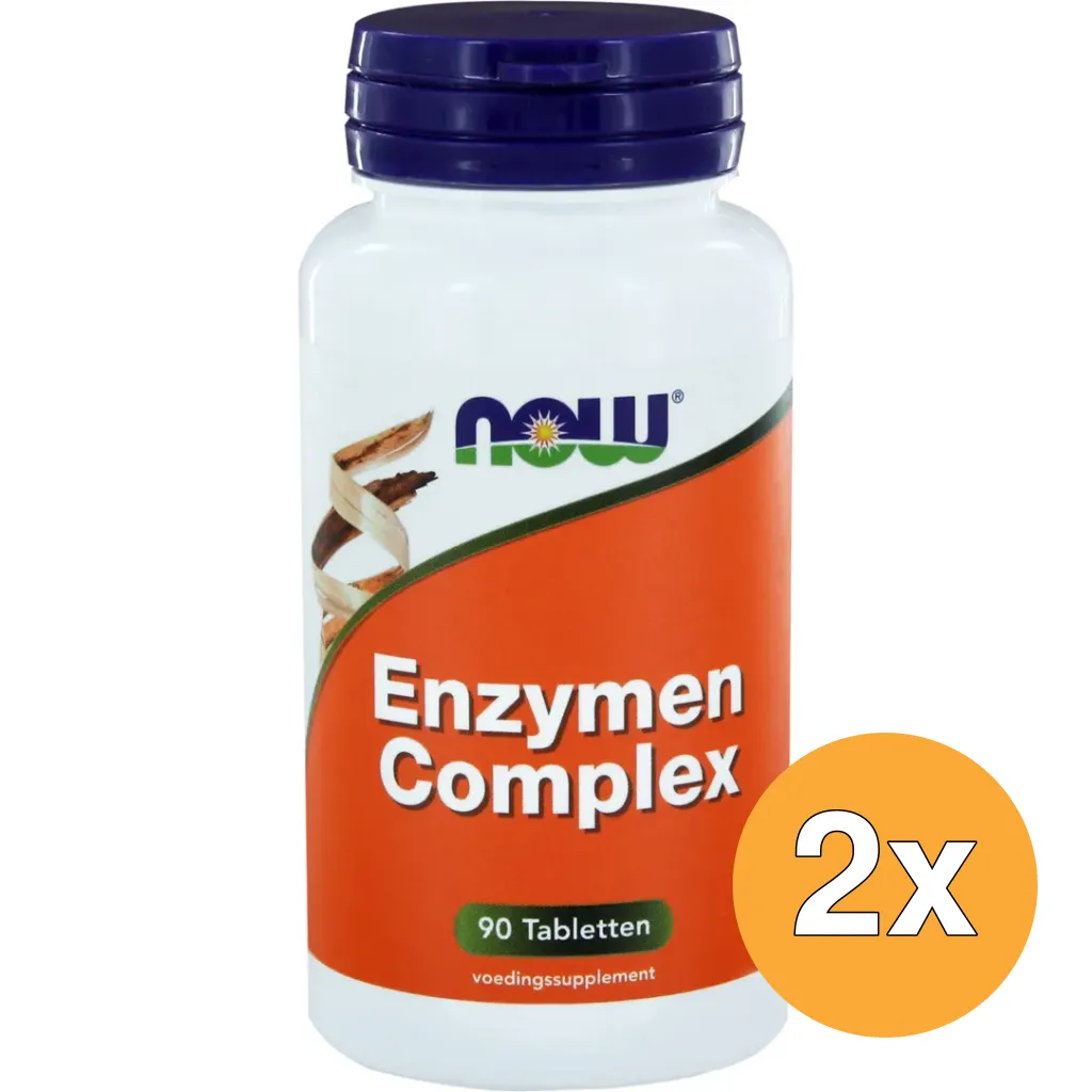 2x Now Enzymen complex (90 tabletten)