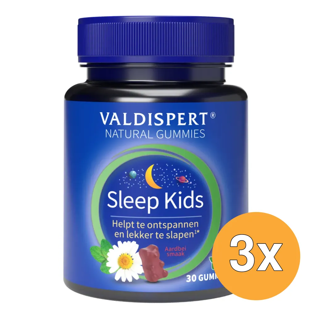 3x Valdispert Kids sleep gummies (30 stuks)