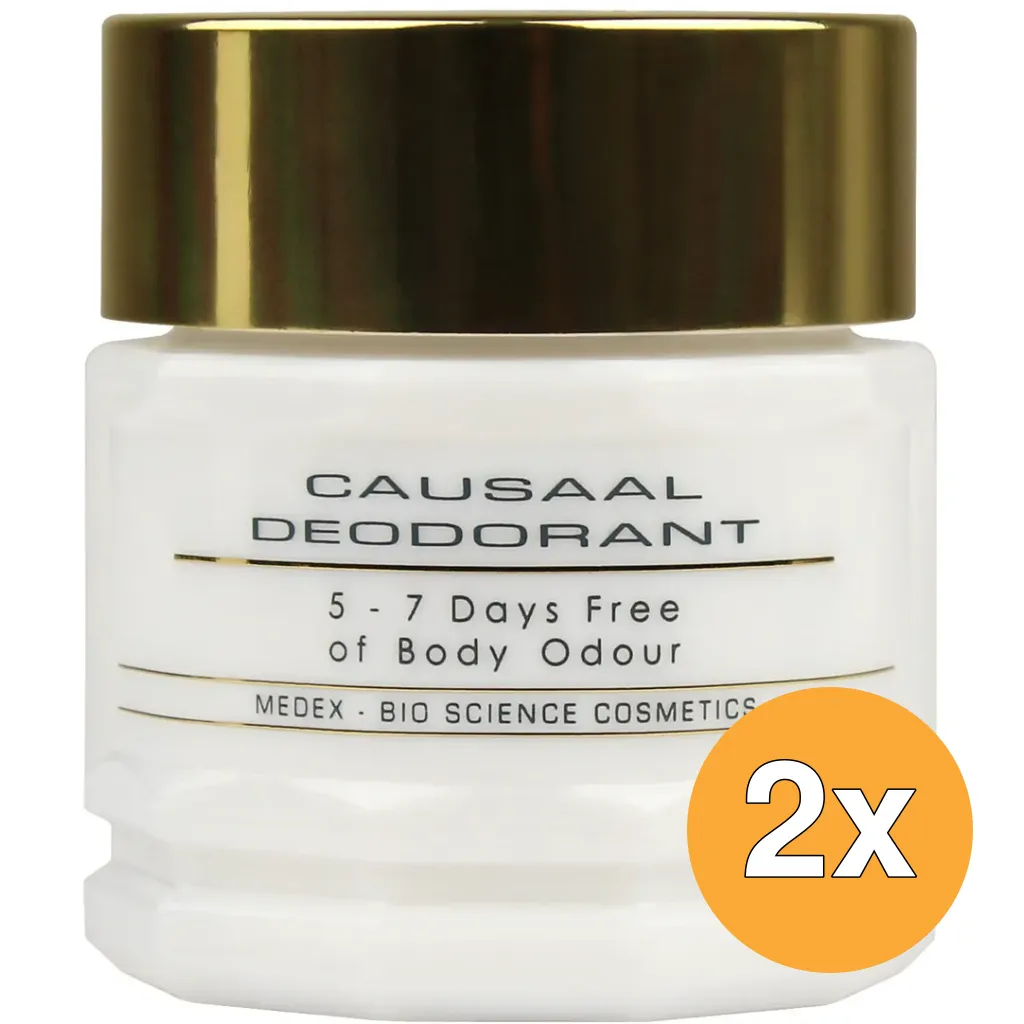 2x Medex Causaal deodorant (20 ml)