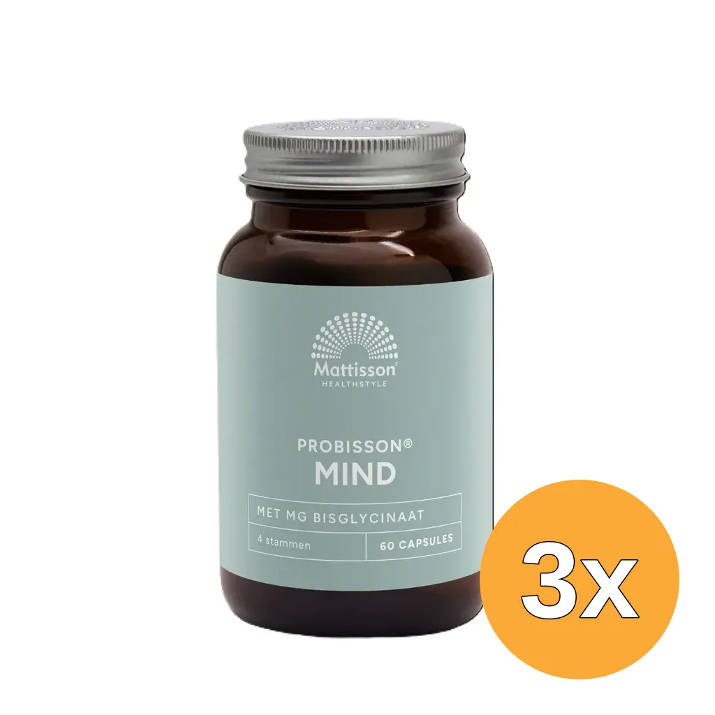 3x Mattisson Probisson Mind (60 capsules)