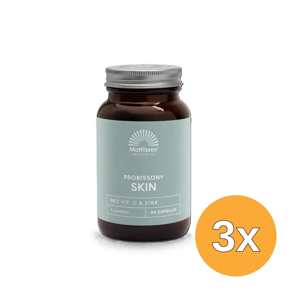 3x Mattisson Probisson Skin (60 capsules)