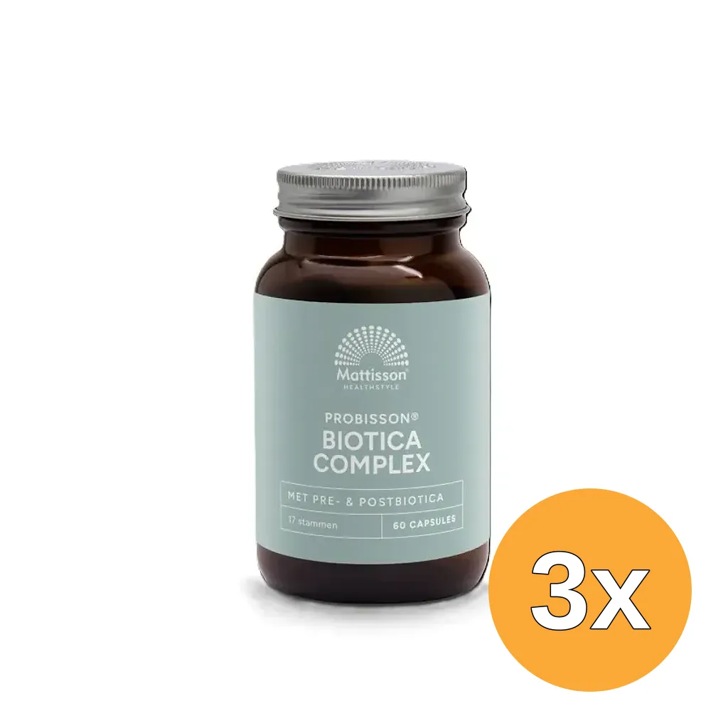 3x Mattisson Probisson Biotica Complex (60 capsules)
