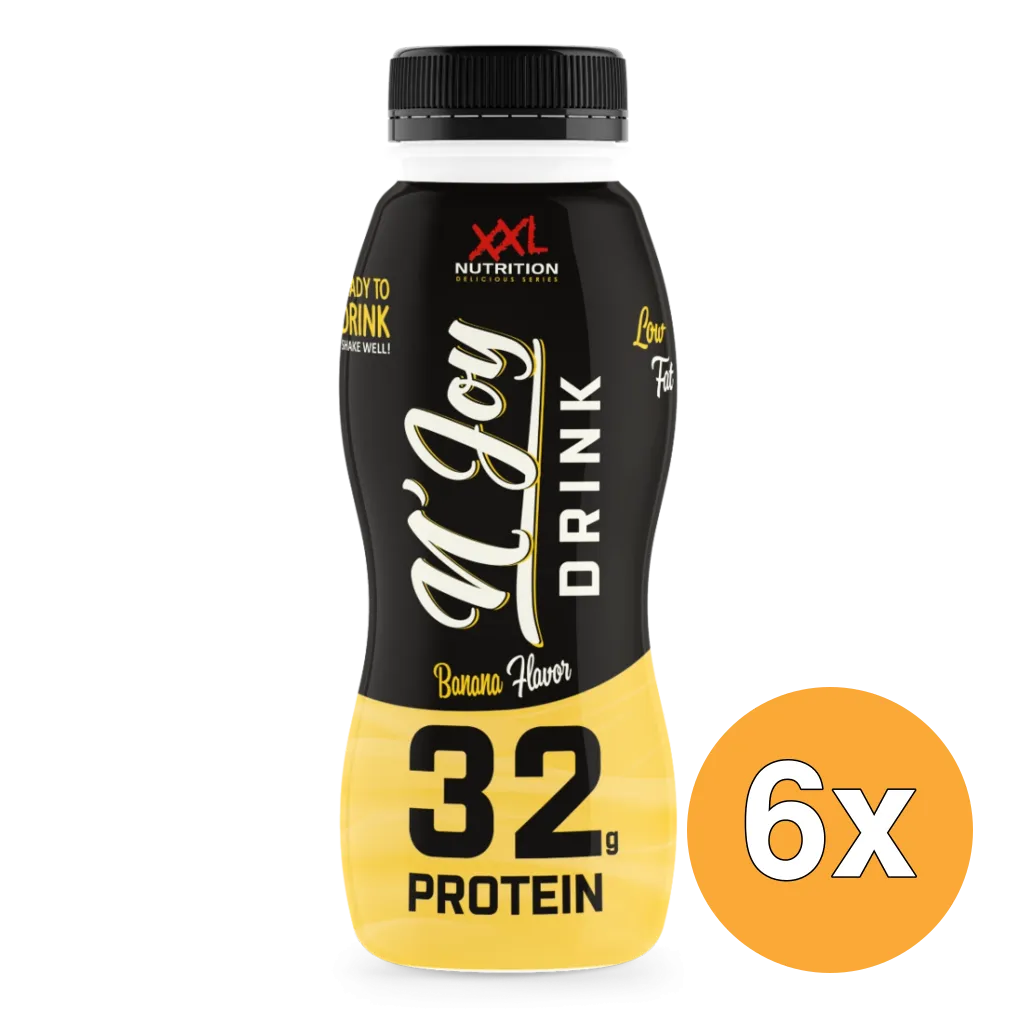 6x XXL Nutrition N'Joy Protein Drink Banaan (310 ml)