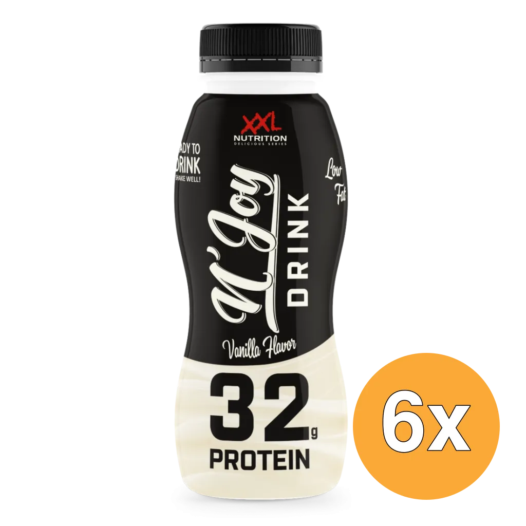 6x XXL Nutrition N'Joy Protein Drink Vanille (310 ml)