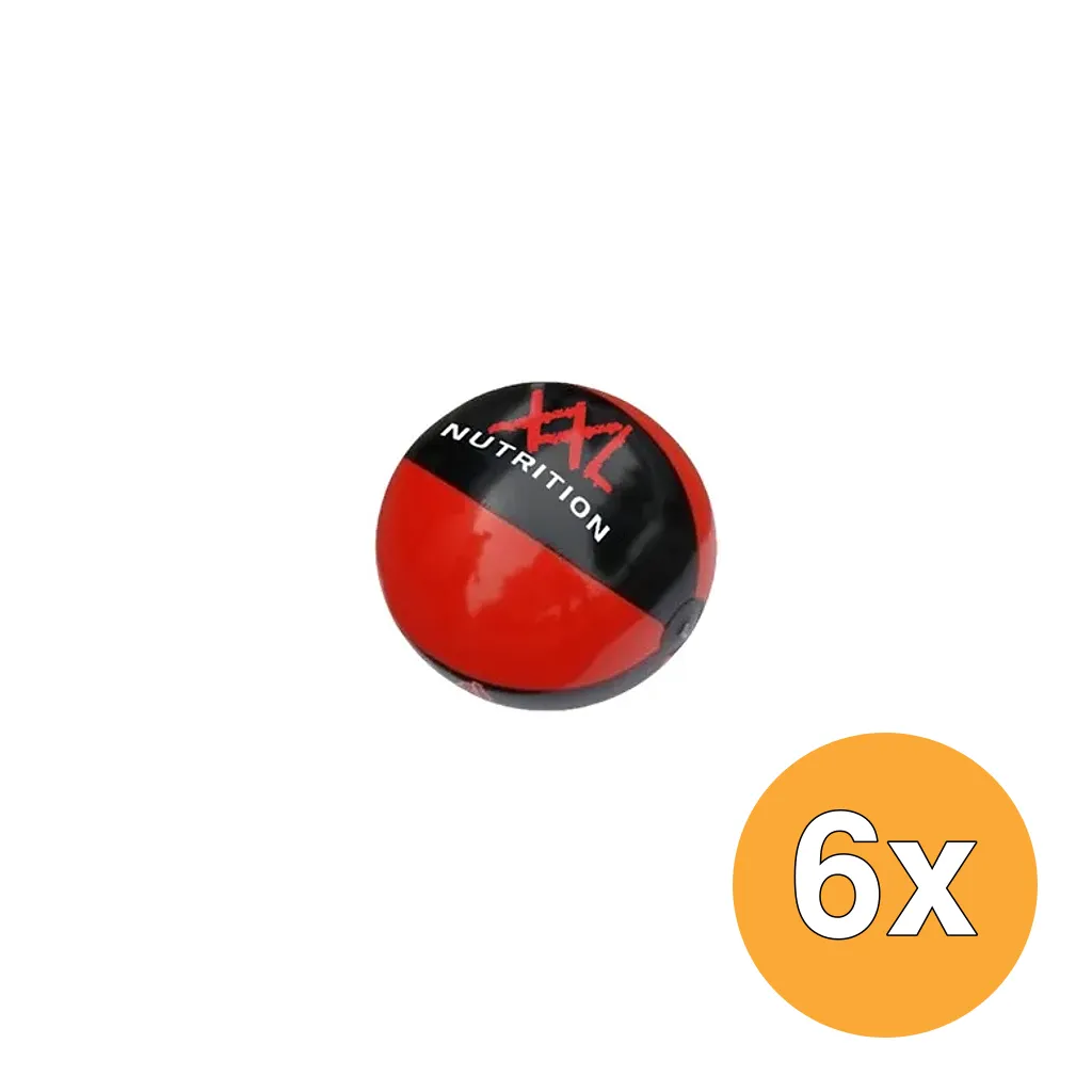 6x XXL Nutrition Opblaasbare Strandbal (1 stuk)