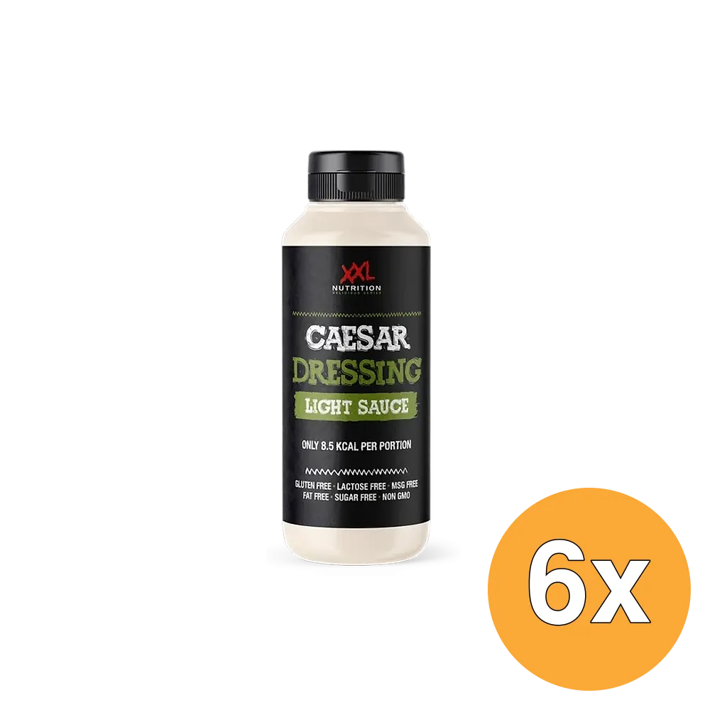 6x XXL Nutrition Light Saus - Caesar (265 ml)