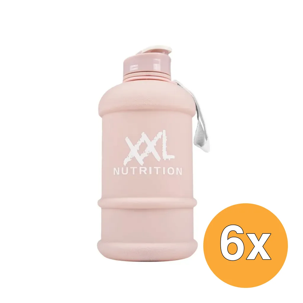 6x XXL Nutrition Waterjug V2 1300 ml Roze (1 stuk)