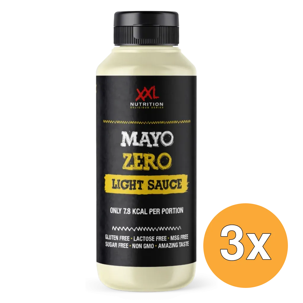 3x XXL Nutrition Light Saus - Mayonaise Zero (960 ml)