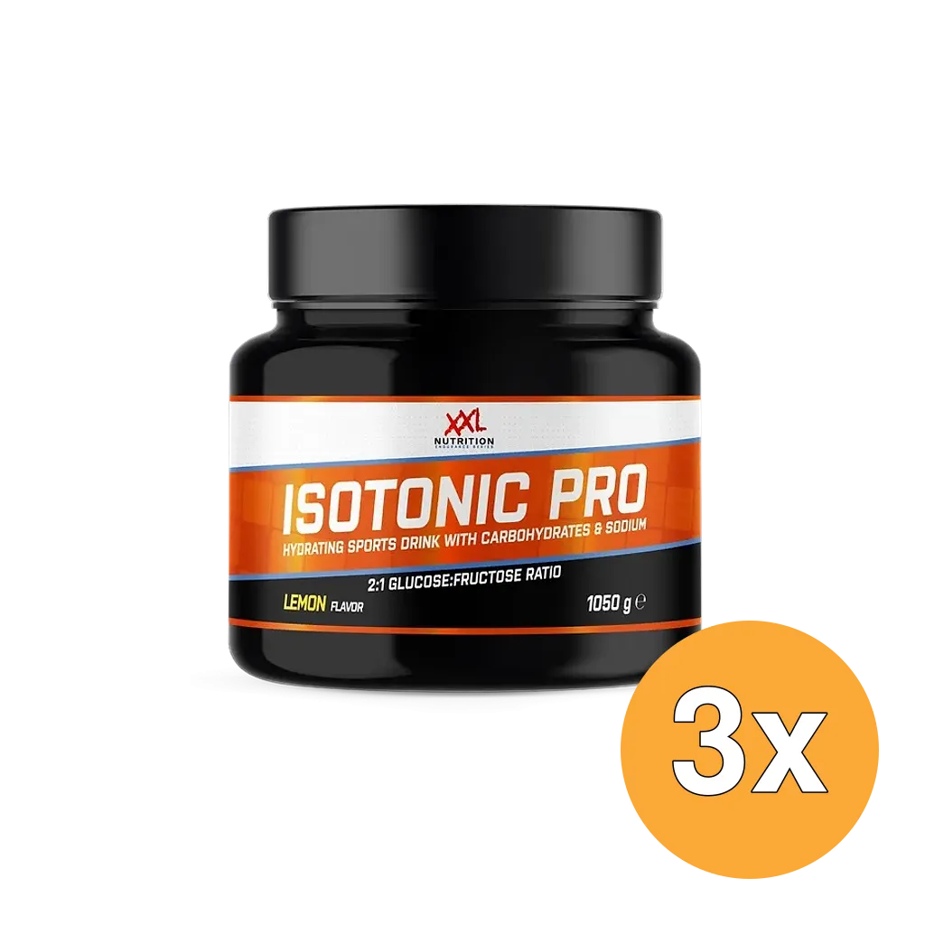 3x XXL Nutrition Isotonic Pro - Lemon (1050 gram)