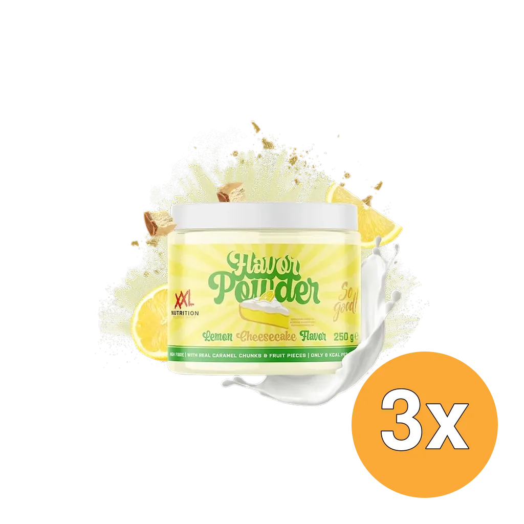3x XXL Nutrition Flavor Powder - Lemon Cheesecake (250 gram)