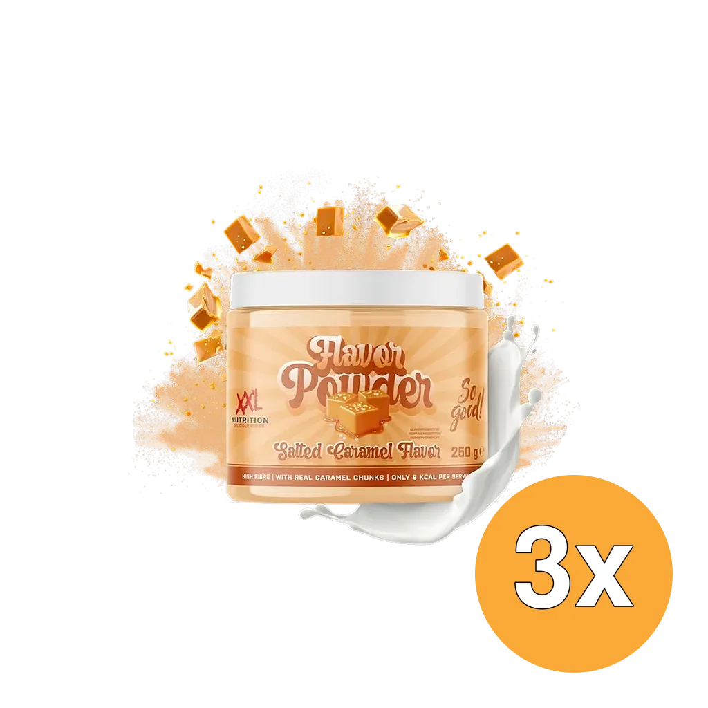 3x XXL Nutrition Flavor Powder - Salted Caramel (250 gram)