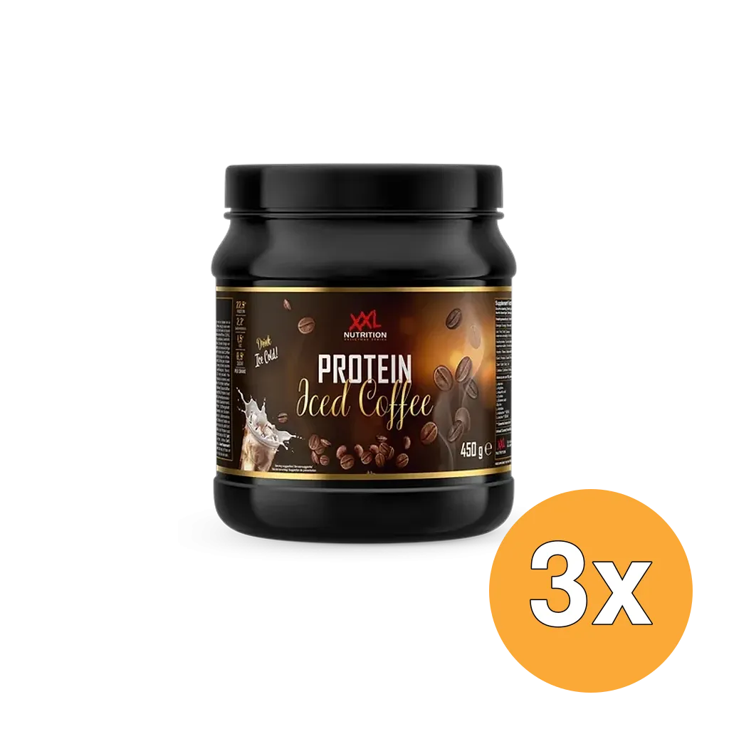 3x XXL Nutrition Protein Iced Coffee (450 gr)