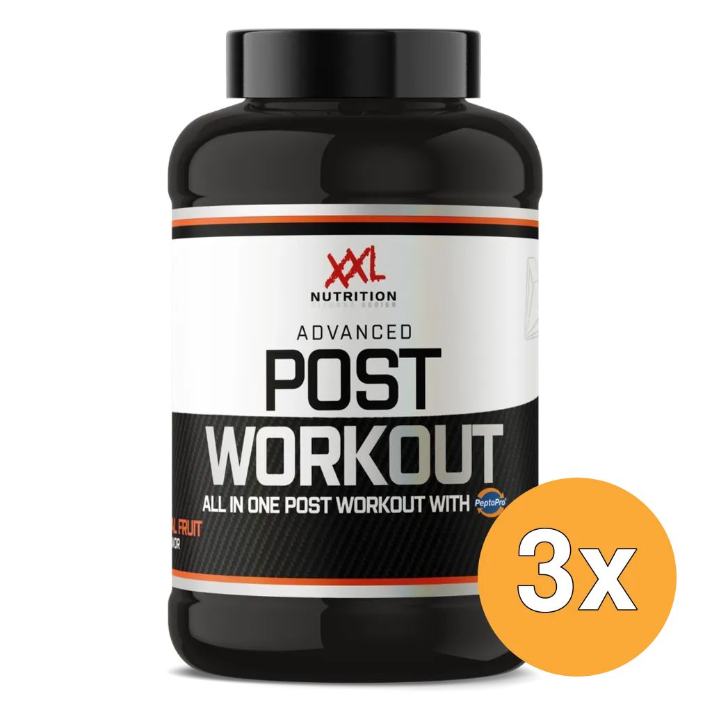 3x XXL Nutrition Advanced Post Workout Tropical Fruit (1050 gr)