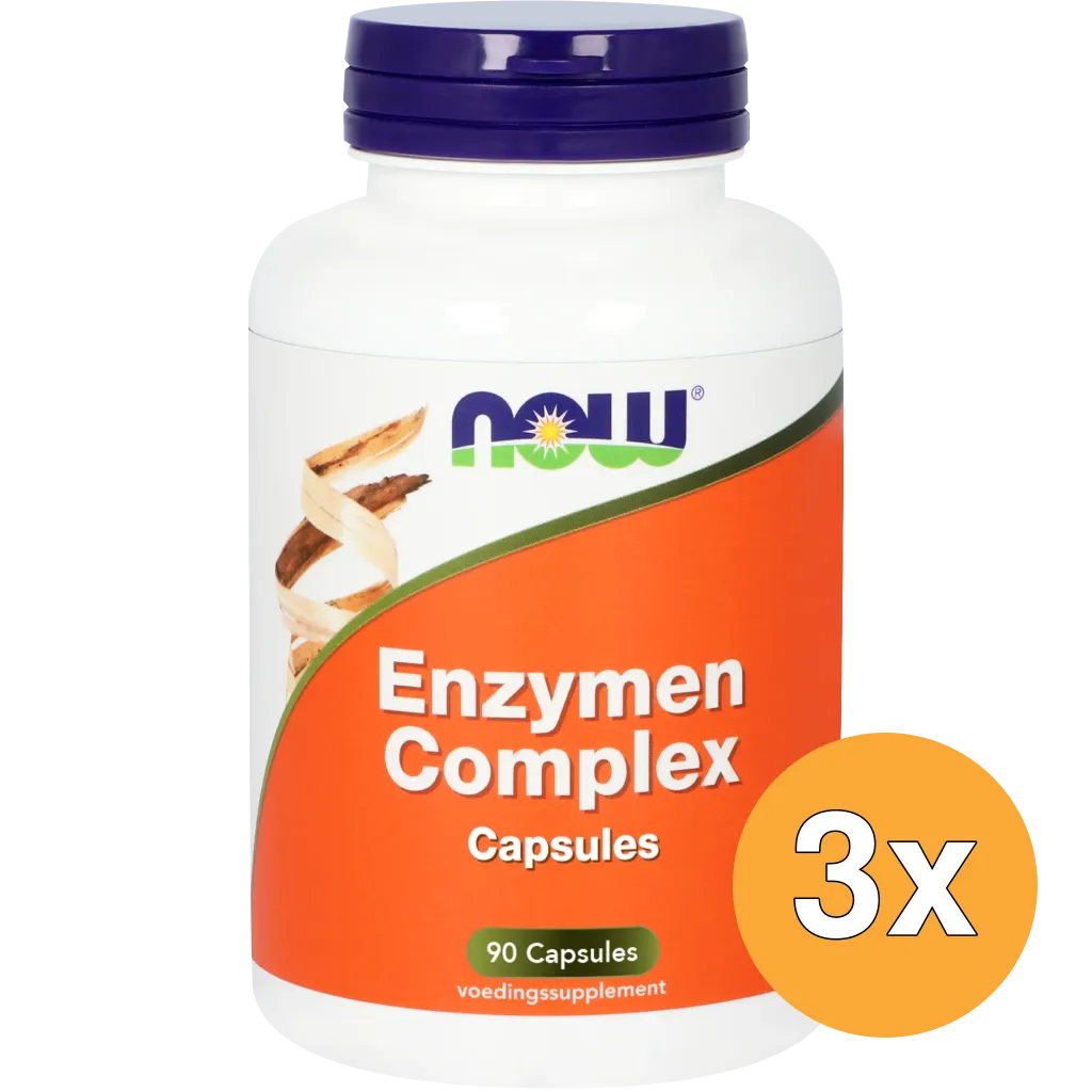 3x Now Enzymen Complex (90 capsules)