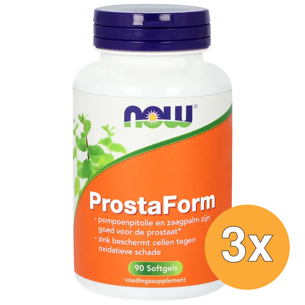 3x Now ProstaForm (90 softgels)