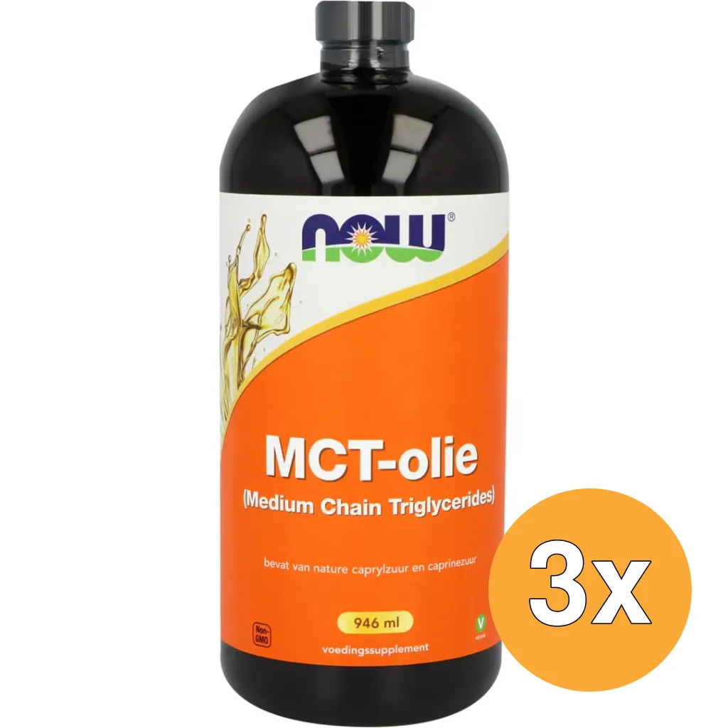 3x Now Mct Olie (946 ml)