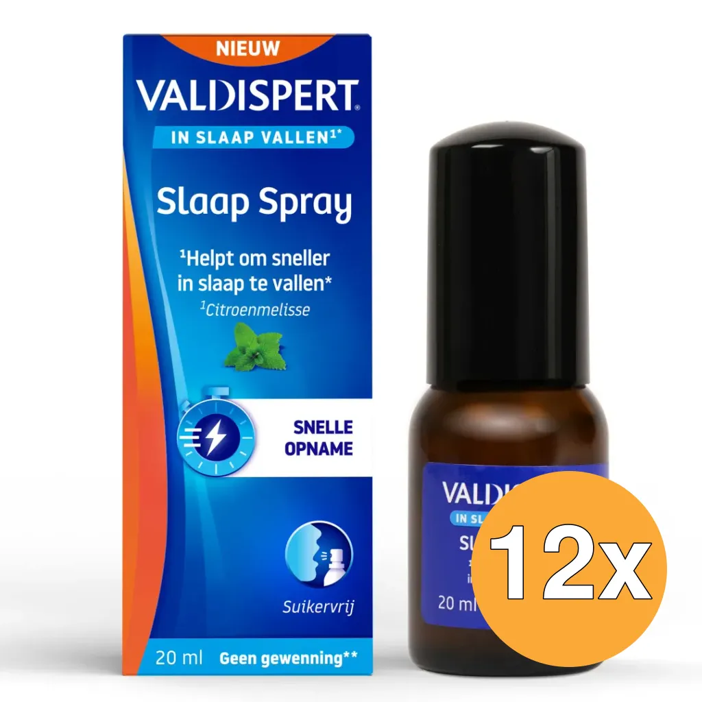 12x Valdispert Slaap Spray (20 ml)