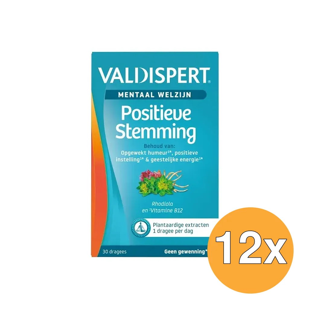 12x Valdispert Positieve Stemming (30 dragrees)
