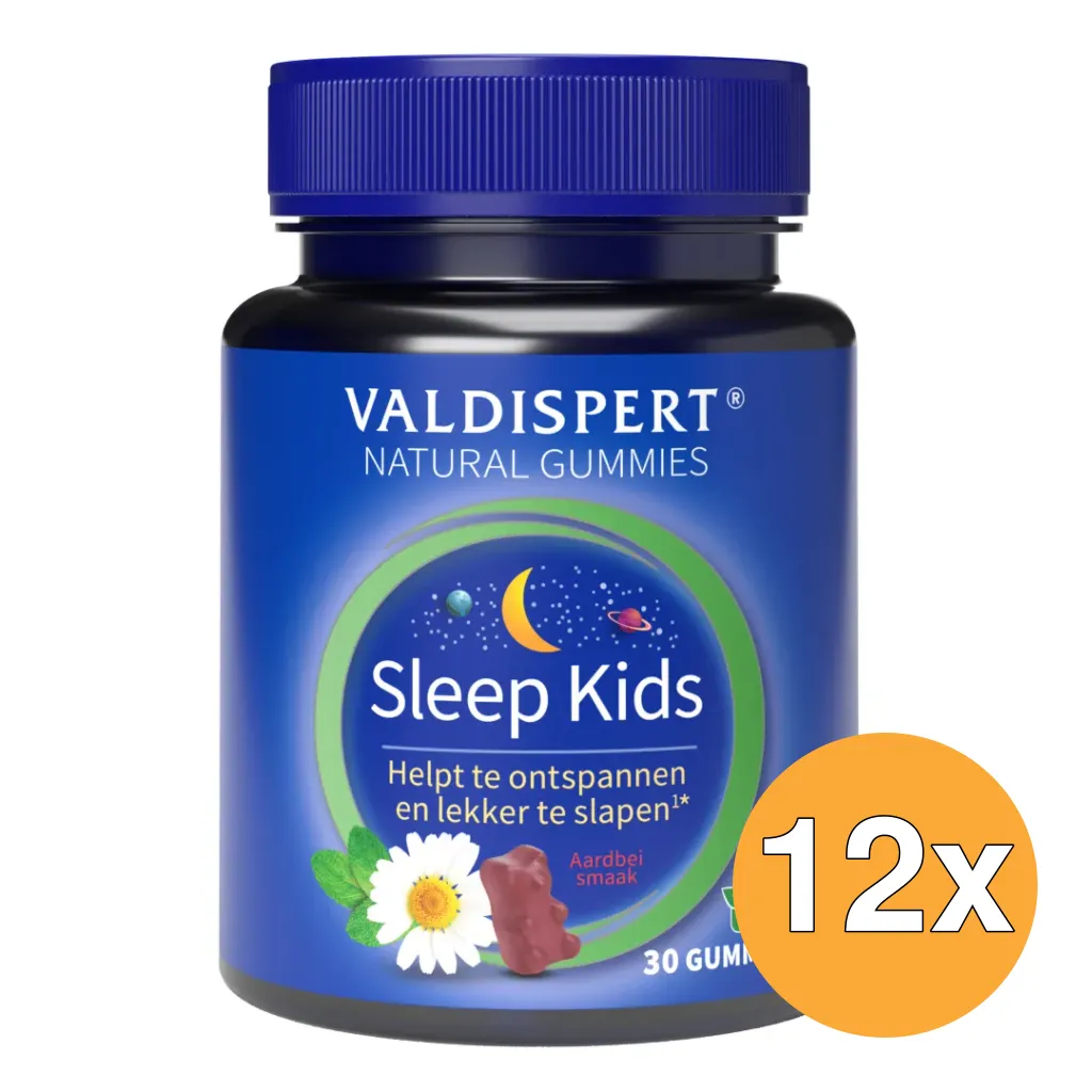 12x Valdispert Kids sleep gummies (30 stuks)