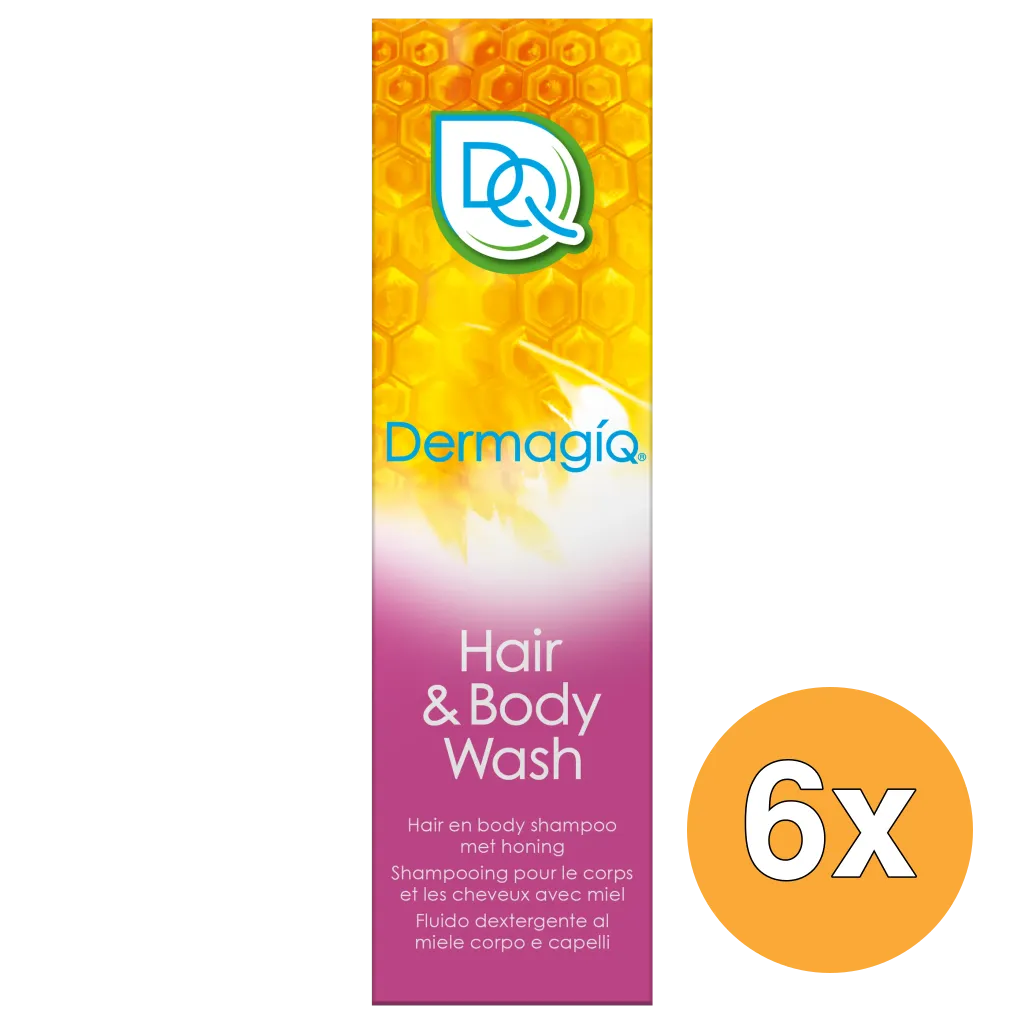 6x Dermagiq Hair & Bodywash (250 ml)