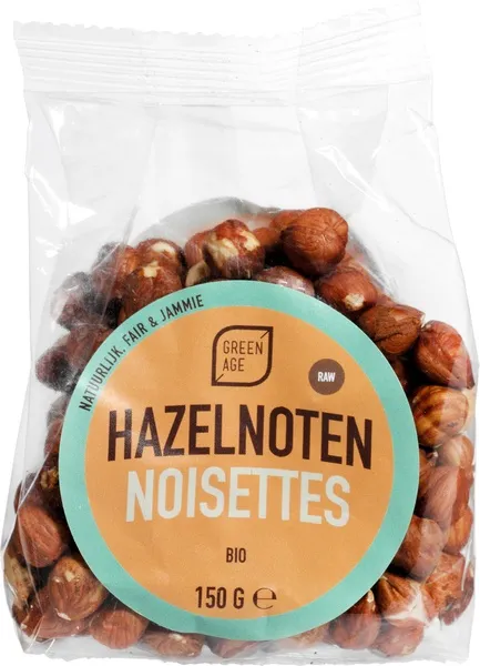 Greenage Hazelnoten Raw (150 gr)